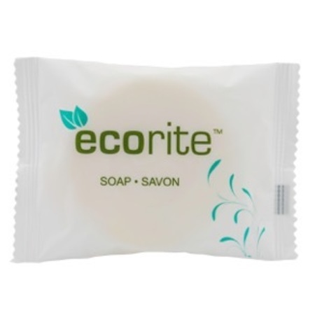 ECORITE Ecorite Soap, 20gm, Round, Paper Sachet, Cucumber and Melon, PK 288 HA-ER-005